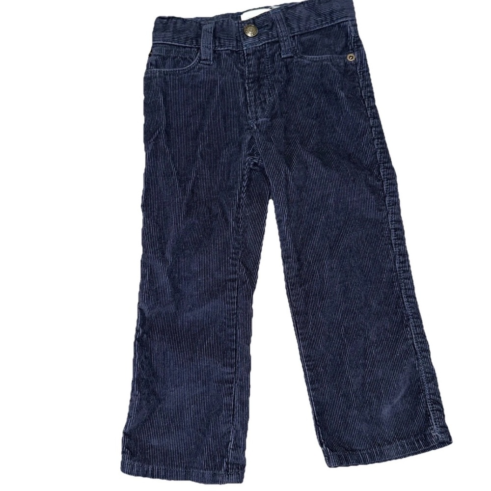 Old Navy Corduroy Navy Straight Leg Pants Boys 3T